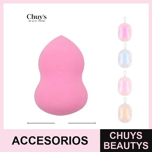 Esponja de Maquillaje Rosa - Chuys Beautys | Chuys Beautys