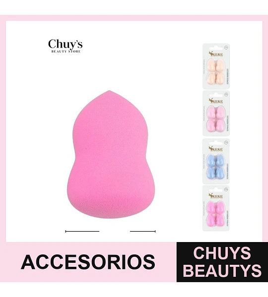 Set de Esponjas para Maquillaje