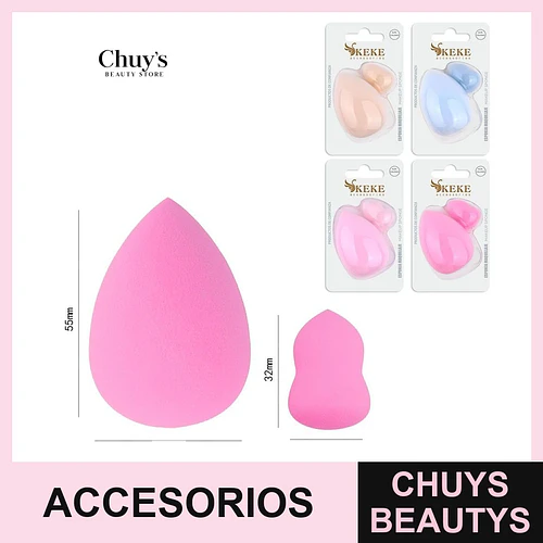 Set de Esponjas para Maquillaje - Chuys Beautys | Chuys Beautys