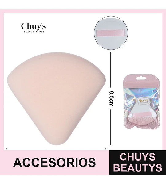 Esponja de Maquillaje Rosa