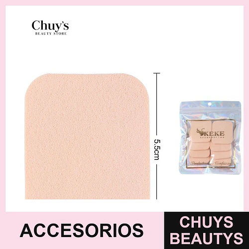 Esponjas de Maquillaje Cuadrada - Chuys Beautys | Chuys Beautys