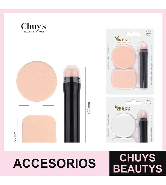 Esponjas de maquillaje