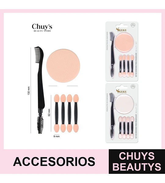 Set de Esponjas de Maquillaje