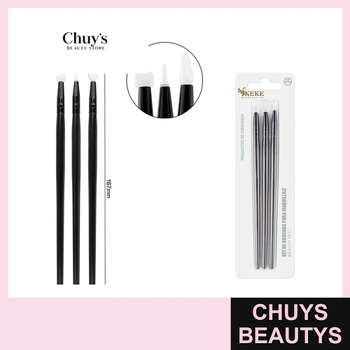Pinceles Punta de Goma - Chuys Beautys | Chuys Beautys