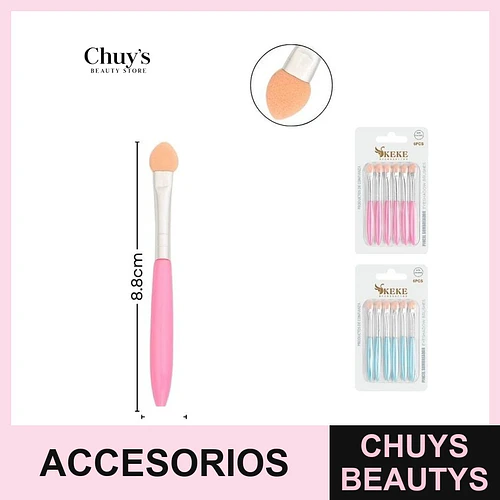 Brochas Esponja 6 Pcs - Chuys Beautys | Chuys Beautys