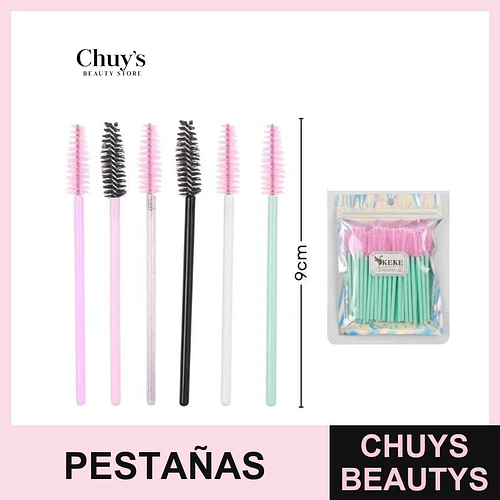 Cepillos para Pestañas 50 Pcs - Chuys Beautys | Chuys Beautys