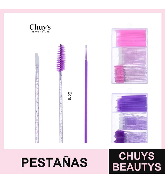 Cepillos para lifting de pestañas