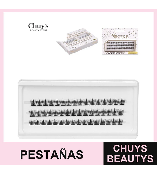Pestañas por Punto 10mm 60pcs
