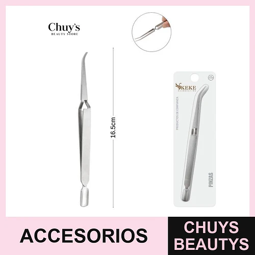Pinzas de acero inoxidable 165 mm - Chuys Beautys | Chuys Beautys