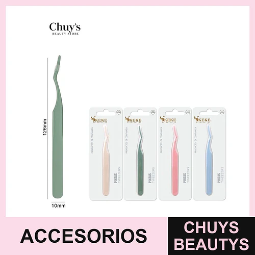 Pinzas punta fina acero inoxidable 127mm - Chuys Beautys | Chuys Beautys