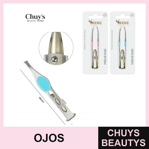 Pinzas para cejas con luz - Chuys Beautys | Chuys Beautys