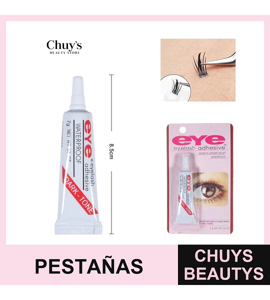 Pegamento de Pestañas Waterproof 7g
