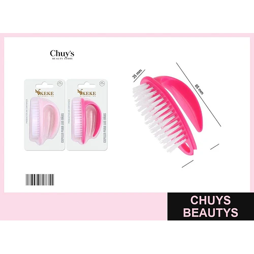Cepillo de Manicure Rosa - Chuys Beautys | Chuys Beautys