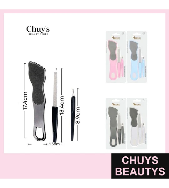Set de Pedicura 3 Pcs