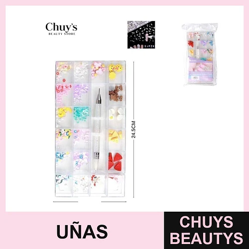 Set de Decoraciones para Uñas - Chuys Beautys | Chuys Beautys