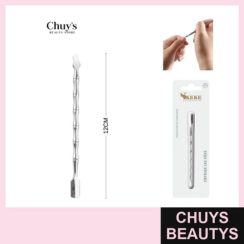 Repujador de acero inoxidable 120*7 mm - Chuys Beautys | Chuys Beautys