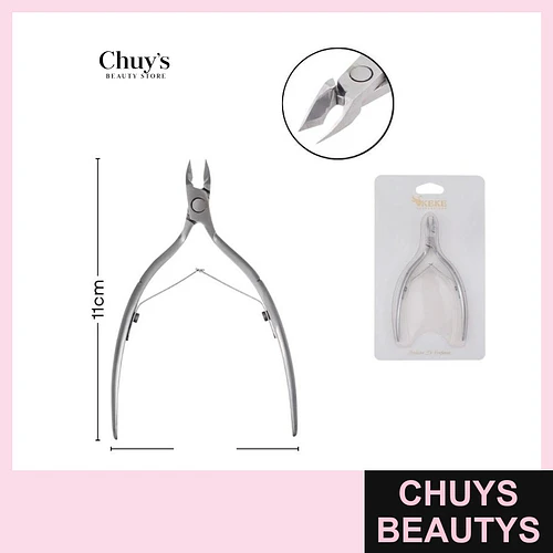 Cortacutícula Acero Inoxidable 11,5cm - Chuys Beautys | Chuys Beautys