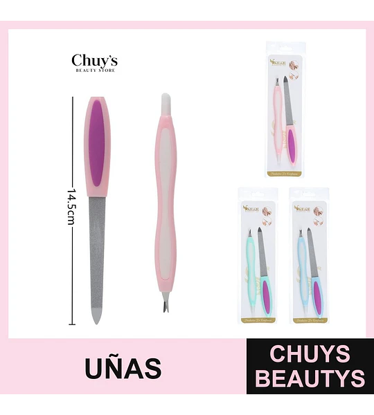 Limas en acero para uñas