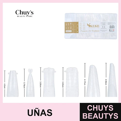 Uñas Tips de Poligel 288 Piezas - Chuys Beautys | Chuys Beautys