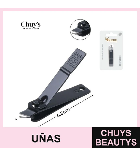 Corta Uñas Negro
