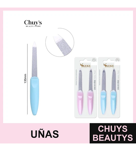 Lima de Metal para Uñas