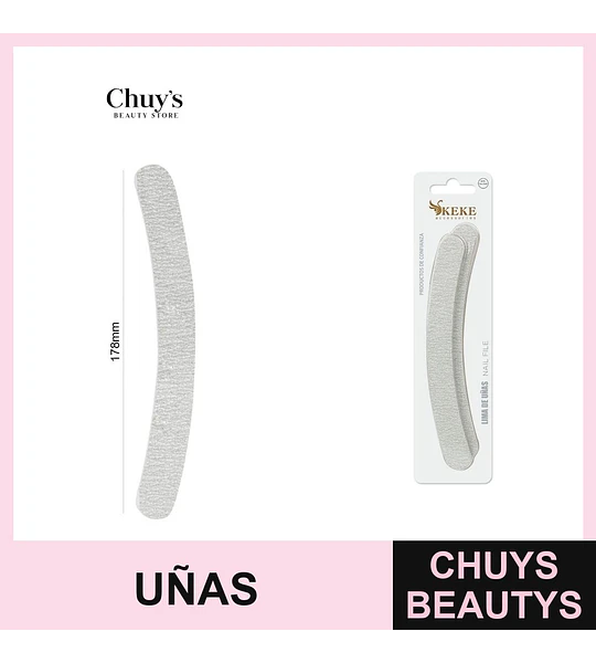 Lima de Uñas Curva 178mm