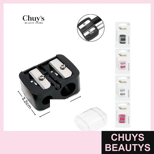 Sacapuntas doble para cosméticos - Chuys Beautys | Chuys Beautys