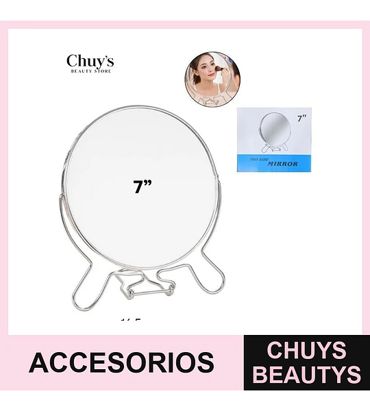 Espejo con aumento 7 pulgadas