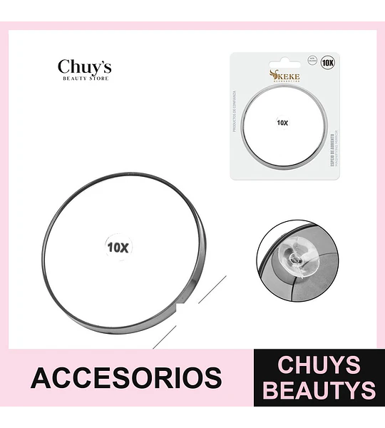 Espejo con Aumento 10X