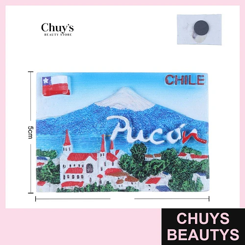 Imán de Pucón 5x7.5 cm - Chuys Beautys | Chuys Beautys