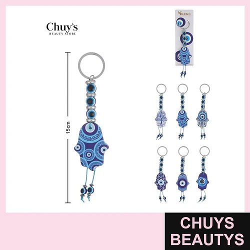 Llaveros Ojo Turco - Chuys Beautys | Chuys Beautys