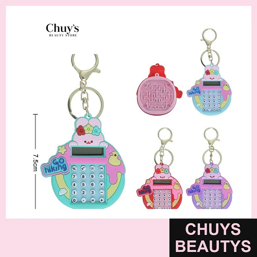 Llaveros Calculadora Coloridos - Chuys Beautys | Chuys Beautys