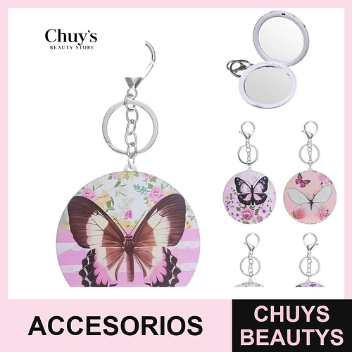 Espejo de cartera 7,5*7,5*1cm - Chuys Beautys | Chuys Beautys