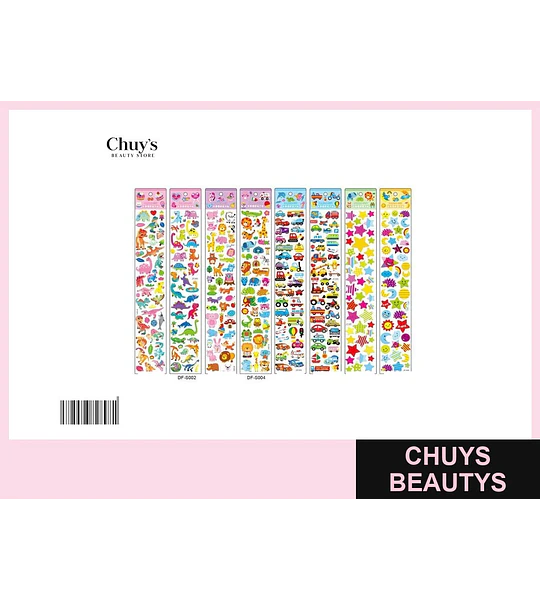 Stickers Infantiles Coloridos