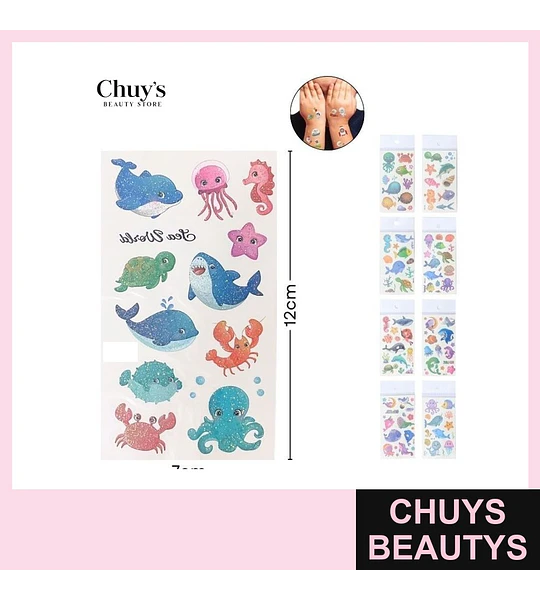 Stikers de Animales Marinos