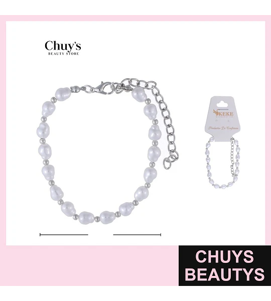 Pulsera de Perlas Elegante