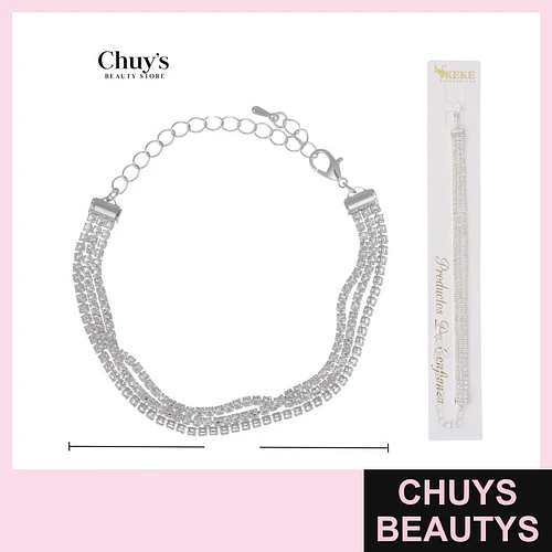 Pulsera con Brillos - Chuys Beautys | Chuys Beautys