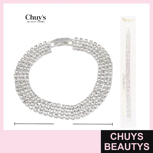 Pulsera con Brillos - Chuys Beautys | Chuys Beautys