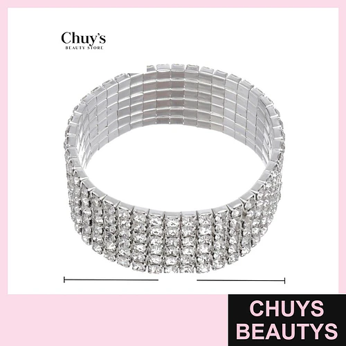 Pulsera con Brillos - Chuys Beautys | Chuys Beautys