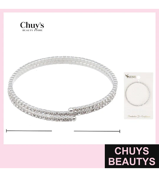 Pulsera con Brillos 12cm