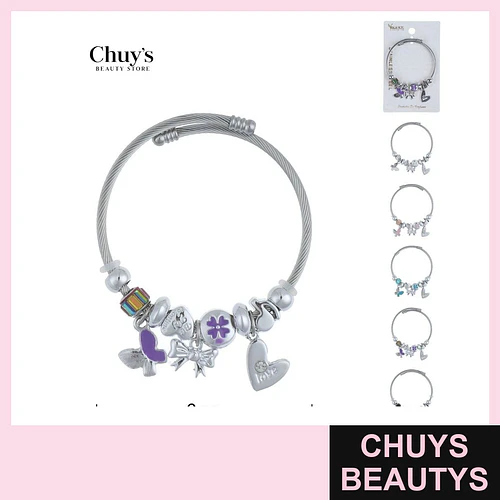 Pulsera de acero inoxidable 18+5cm - Chuys Beautys | Chuys Beautys