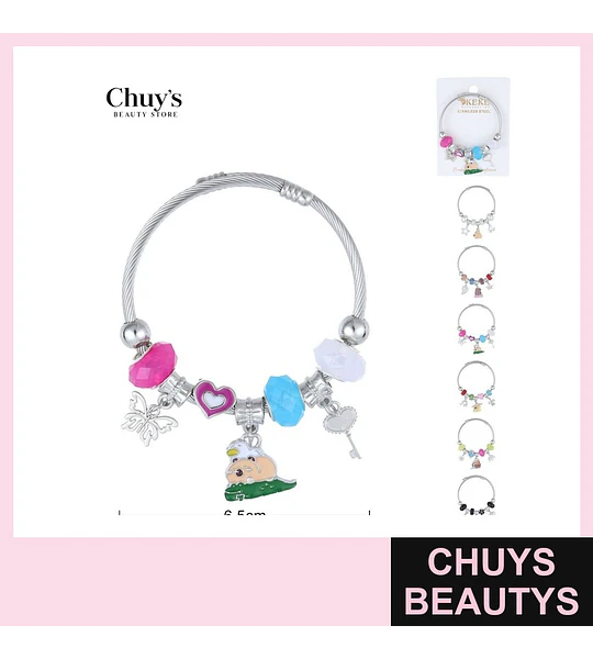 Pulsera de Acero Inoxidable 18cm