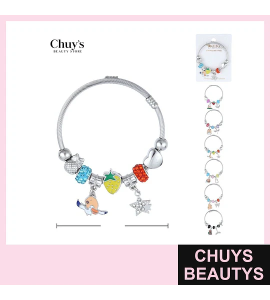 Pulsera Acero Inoxidable 18cm