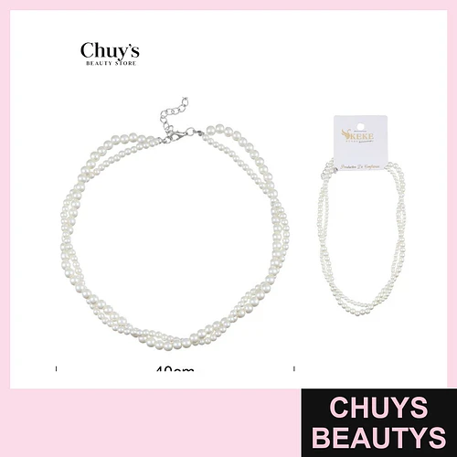 Collar de Perlas Elegante - Chuys Beautys | Chuys Beautys