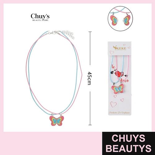 Collar para amigas 2pcs - Chuys Beautys | Chuys Beautys