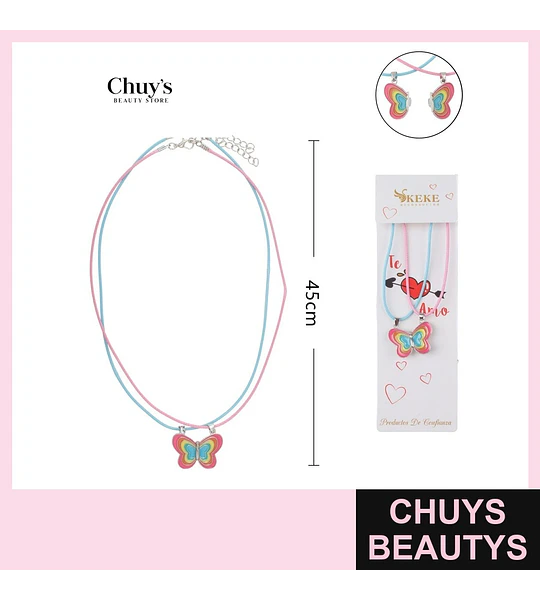 Collar para amigas 2pcs