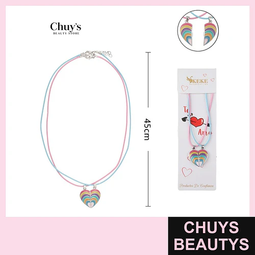 Collar Para Amigas 2Pcs - Chuys Beautys | Chuys Beautys