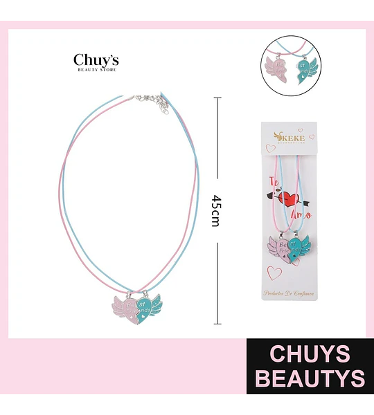 Collar para Amigas 2Pcs