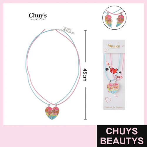 Collar para Amigas 2PCS - Chuys Beautys | Chuys Beautys
