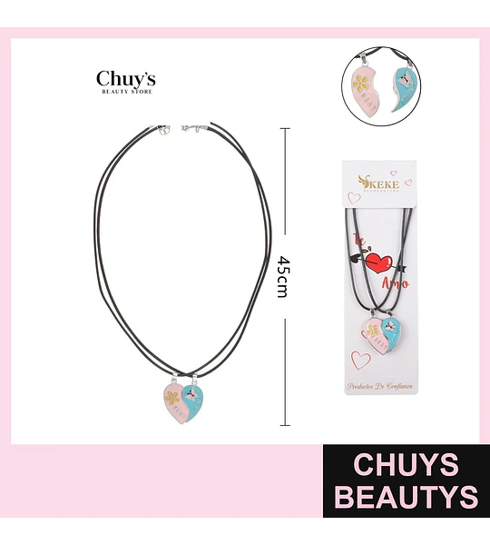 Collar para amigas 2PCS